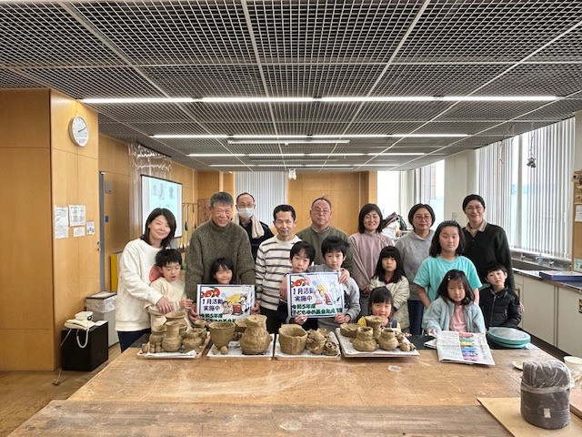 親子で学ぼう「古代人の発明」１ 土器の発明2回目を開催しました。